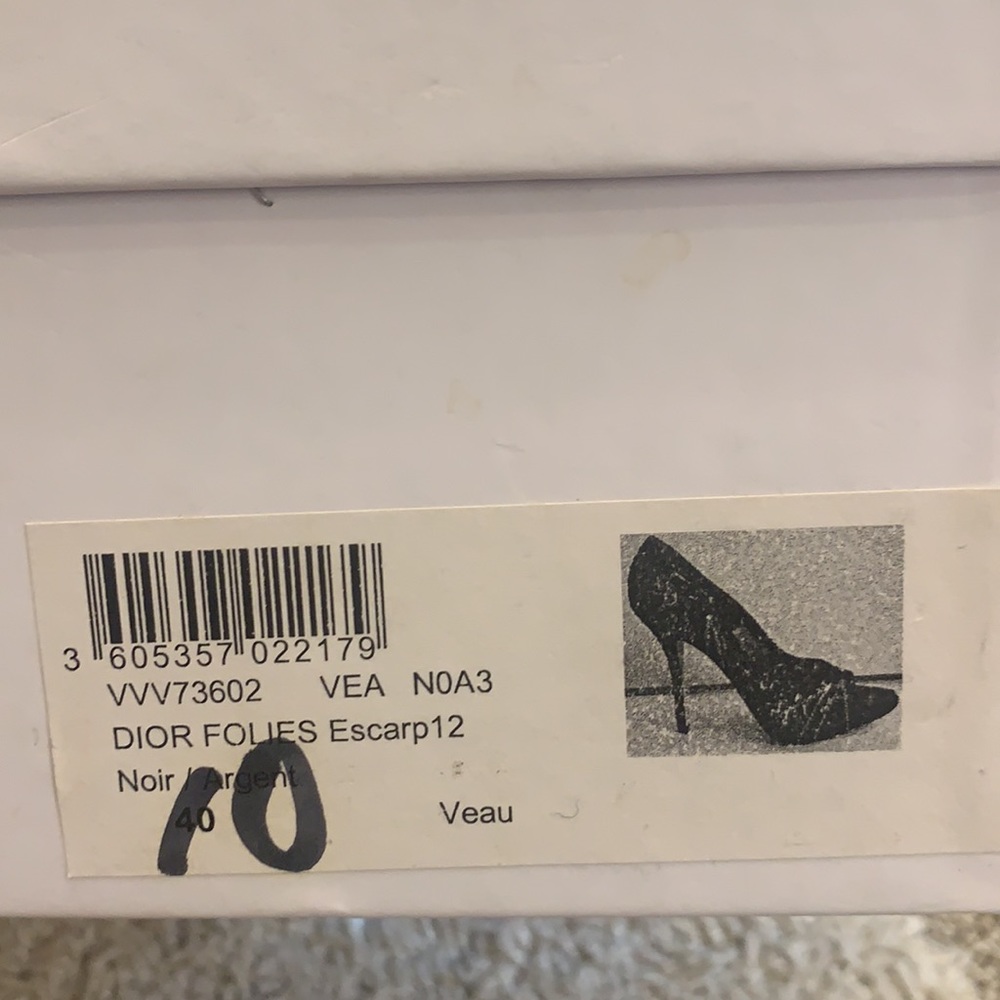 Dior Heels Size 40 - Picture 5 of 6